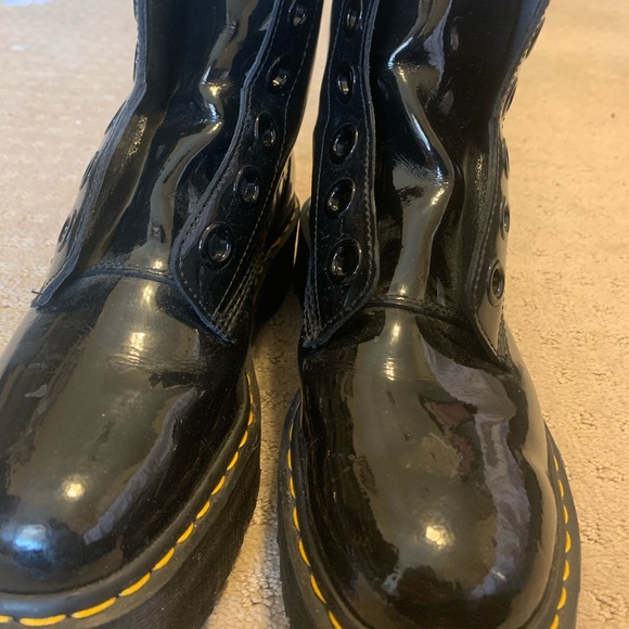 Molly style platform Doc Martins - Picture 2 of 4